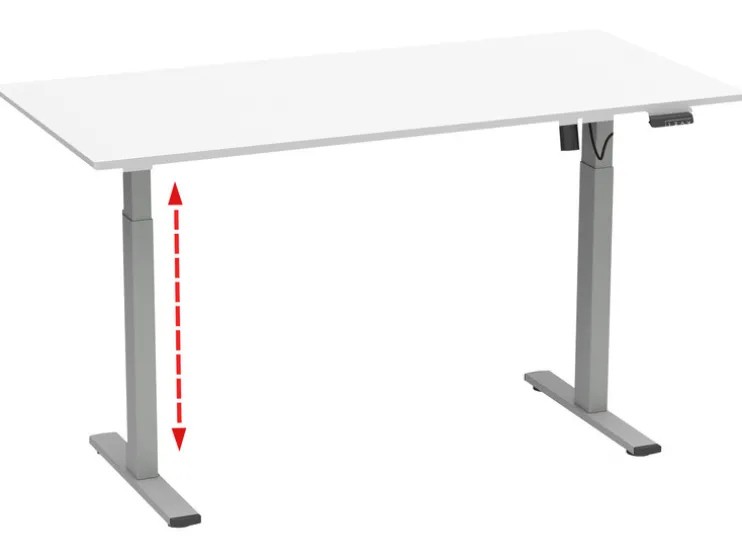 Elektrisch verstelbaar bureau E-Lona