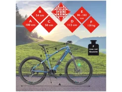 E-mountainbike Klimmer M925 27,5 / 29