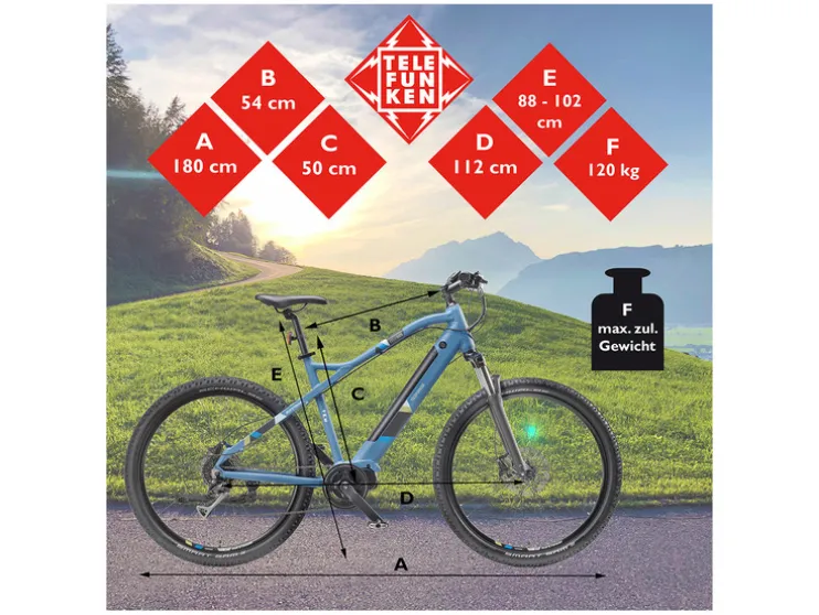 E-mountainbike Klimmer M925 27,5 / 29"