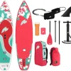 F2 Opblaasbaar SUP-board Exotic met pomp en peddel