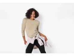 Fijngebreide dames trui