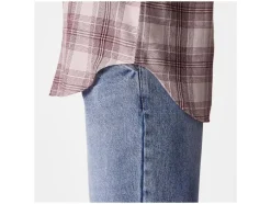 Flanellen dames blouse