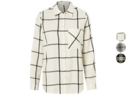 Flanellen dames blouse