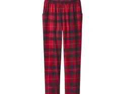 Flanellen dames pyjamabroek