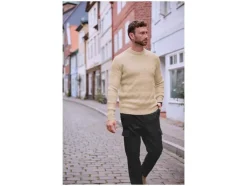 Flanellen heren cargobroek