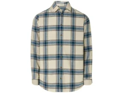 Flanellen heren overhemd