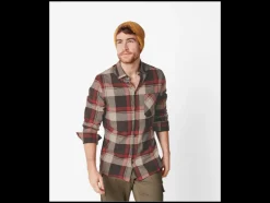 Flanellen heren overhemd