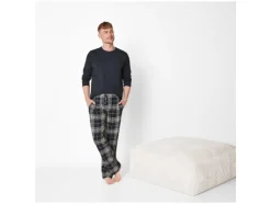 Flanellen heren pyjama