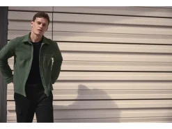 Fleece heren overhemd