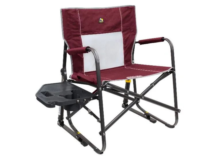 Freestyle Rocker XL™ Campingstoel met schommelfunctie en zijtafel