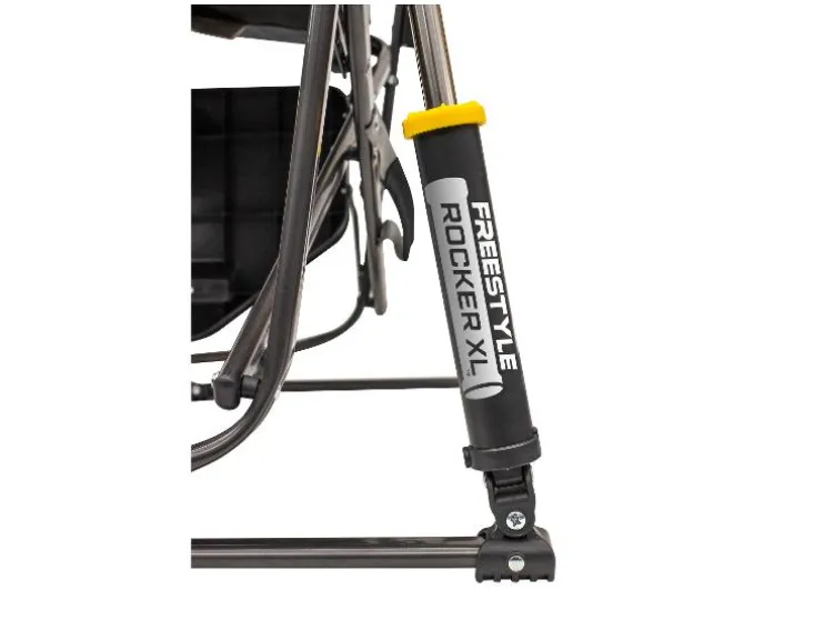 Freestyle Rocker XL™ Campingstoel met schommelfunctie en zijtafel