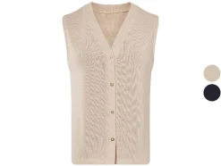 Gebreid dames vest