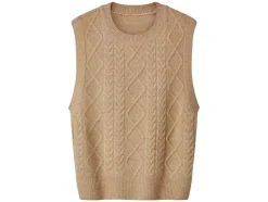 Gebreid dames vest