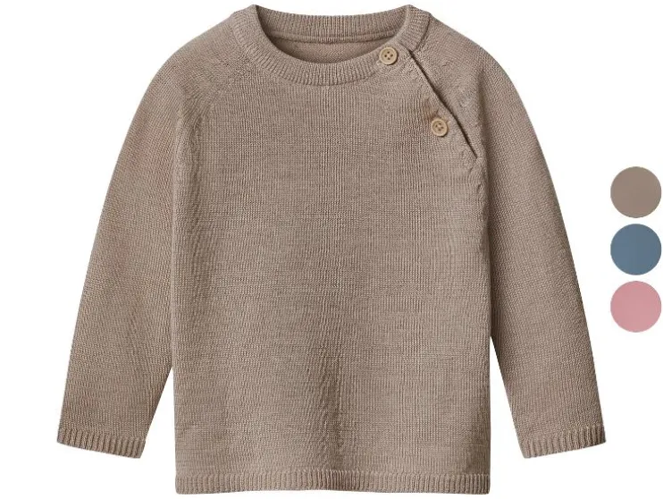 Gebreide baby trui