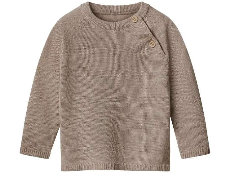 Gebreide baby trui