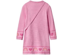 Gebreide kinder jurk met tasje