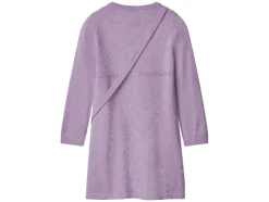 Gebreide kinder jurk met tasje