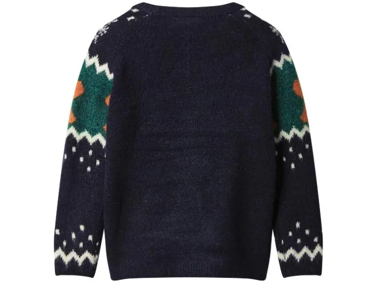 Gebreide kinder kersttrui