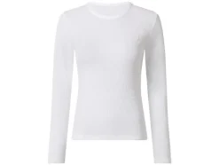 Geribde dames longsleeve