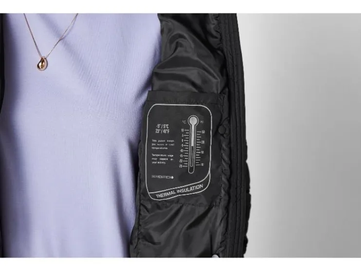 Gewatteerde dames jas