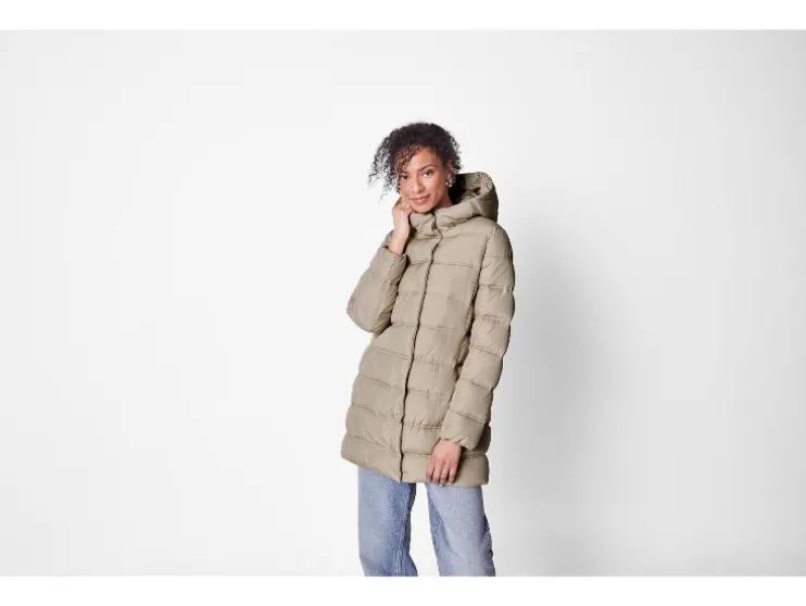 Gewatteerde dames jas