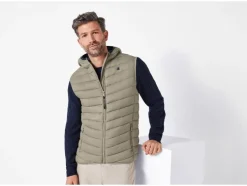 Gewatteerde heren bodywarmer