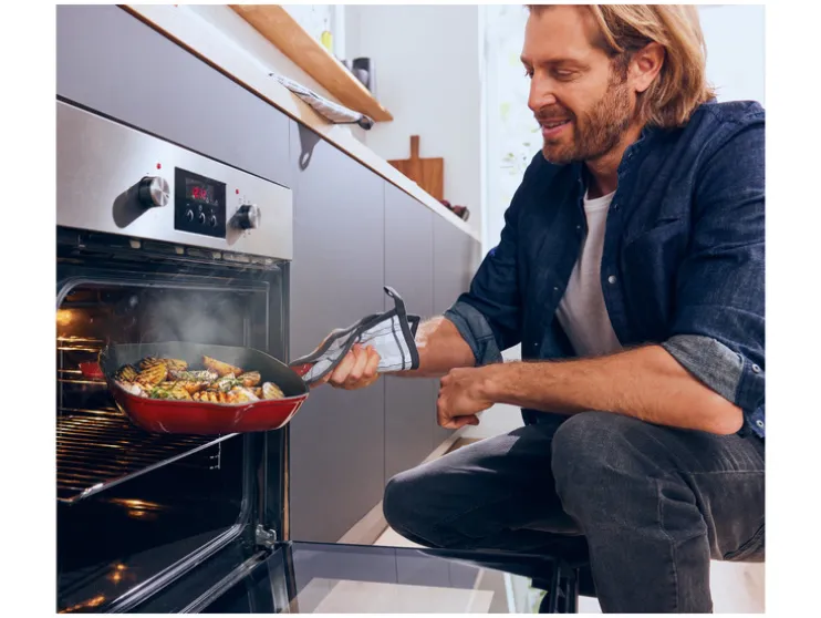 Gietijzeren grillpan 24,5 cm