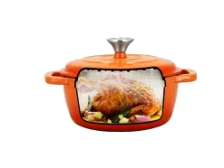 Gietijzeren pan 22 cm 2,8 L