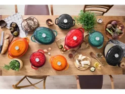 Gietijzeren pan 22 cm 2,8 L