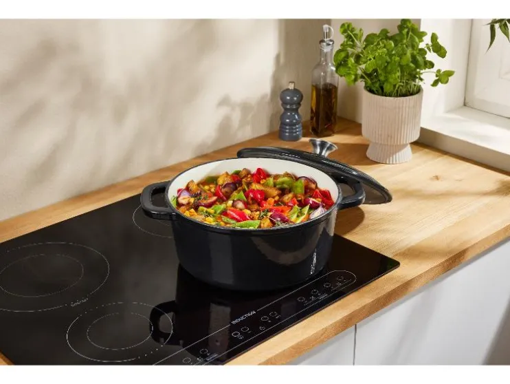 Gietijzeren pan 28 cm 5,6 L