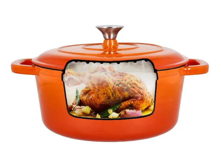 Gietijzeren pan 28 cm 5,6 L