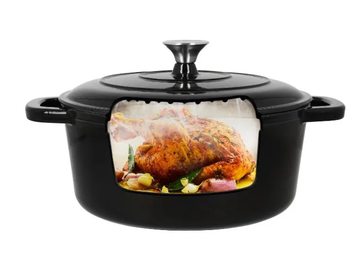 Gietijzeren pan 28 cm 5,6 L