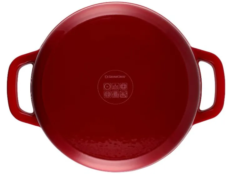 Gietijzeren pan 28 cm 5,6 L