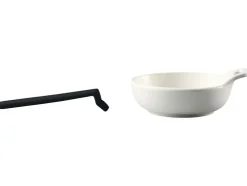 Grillplaten-set / grillplaat, met afneembare greep