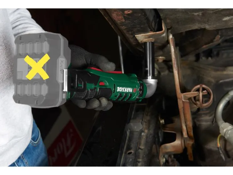 Haakse accu-slagboormachine 20 V zonder accu en lader