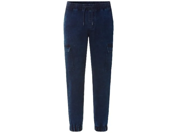 Heren denim joggers
