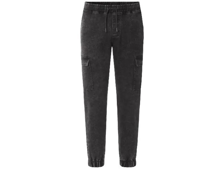 Heren denim joggers