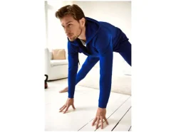 Heren hoodie met rits