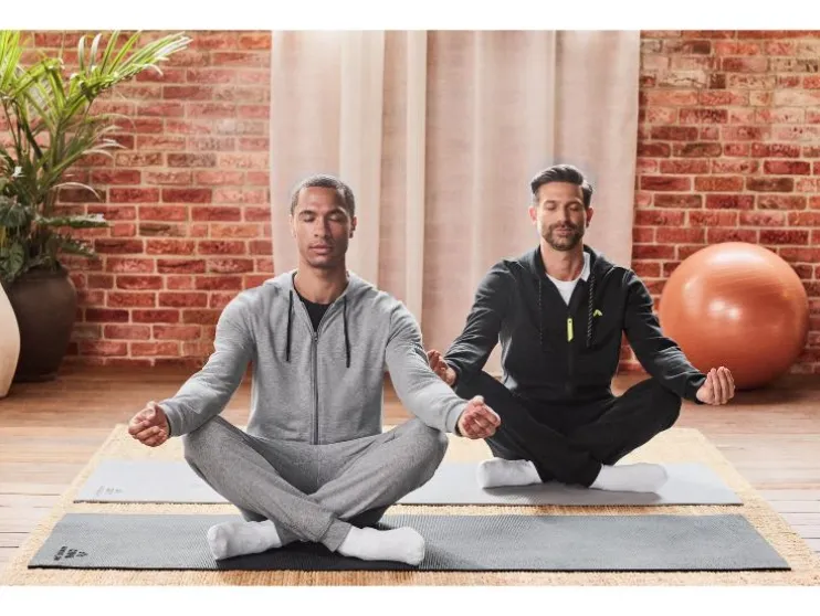 Heren hoodie met rits