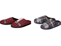 Heren kerstpantoffels