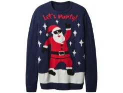 Heren kersttrui met lampjes