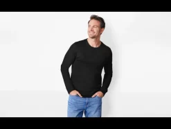 Heren shirt met lange mouwen