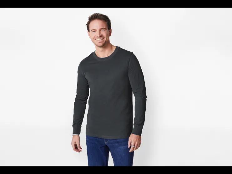 Heren shirt met lange mouwen