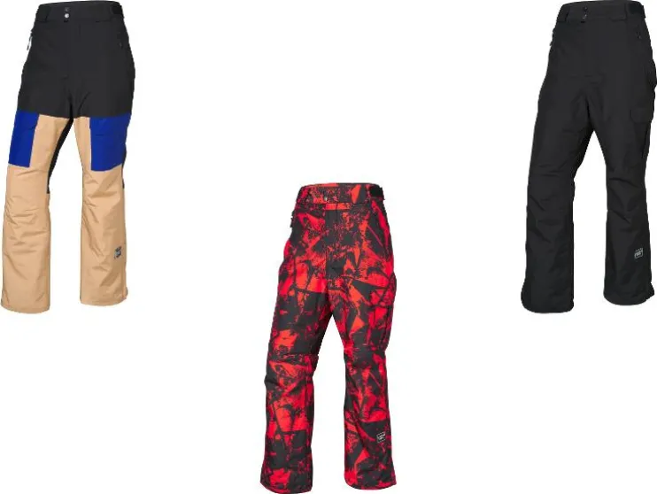 Heren ski- en snowboardbroek Freeride