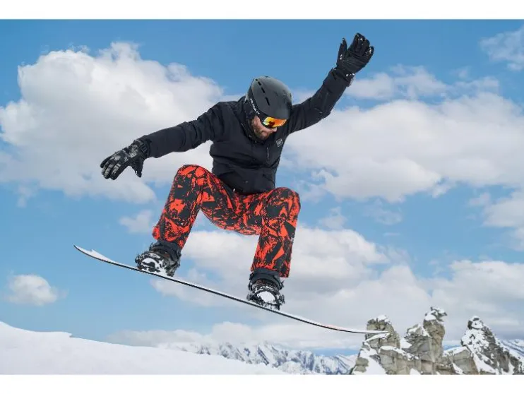 Heren ski- en snowboardbroek Freeride