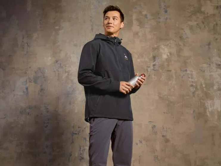 Heren softshell jack