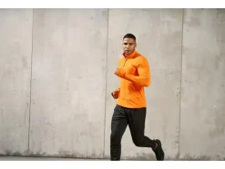 Heren sportshirt met smartwatch opening
