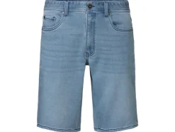 Heren sweatdenim korte broek