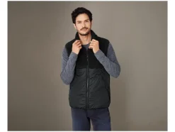 Heren teddy bodywarmer