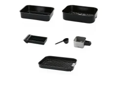 Heteluchtfriteuse met grill- en rookfunctie